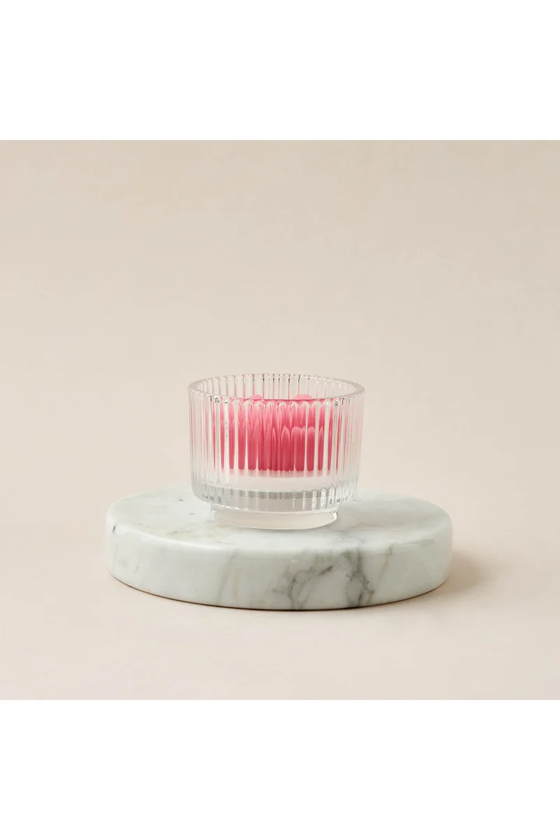 لايف ستايل Rose Scented Jar Candle - 64 gms